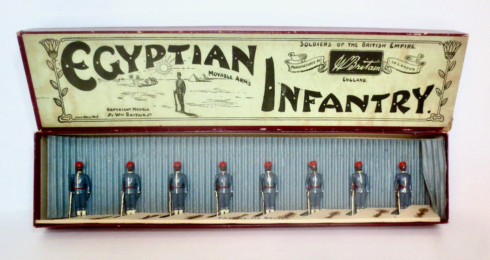 Britains #117 Egyptian Infantry (1 of 1)
