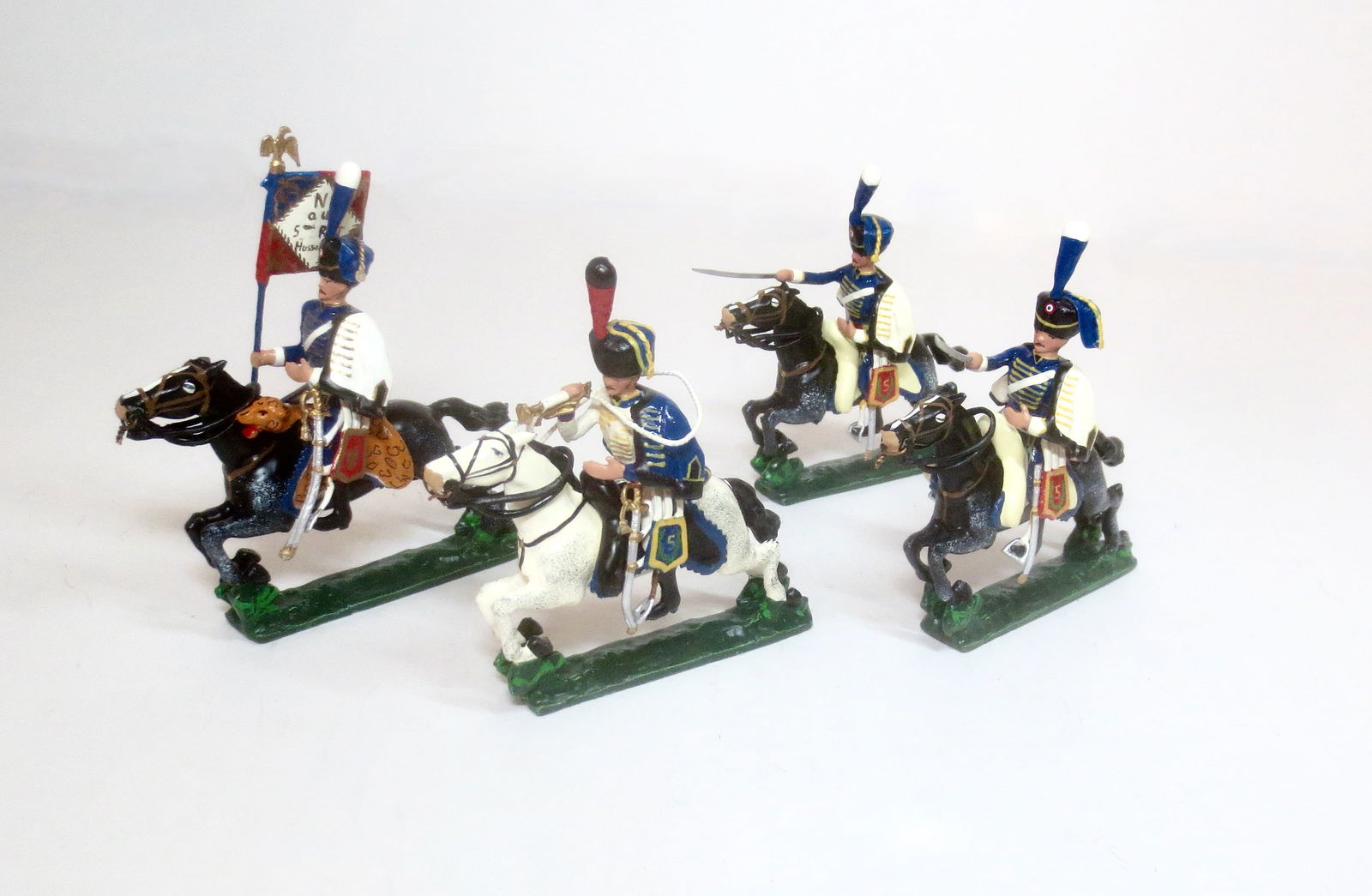 French Cavalry Charge With Bugler & Colours (1 of 1)