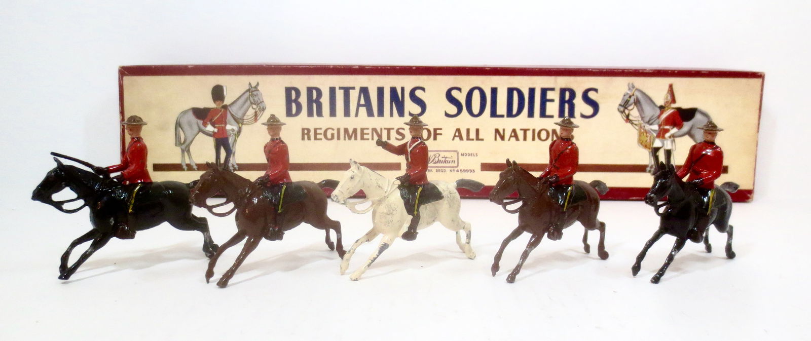 Britains #1349 Royal Canadian Mounted Police (1 of 1)