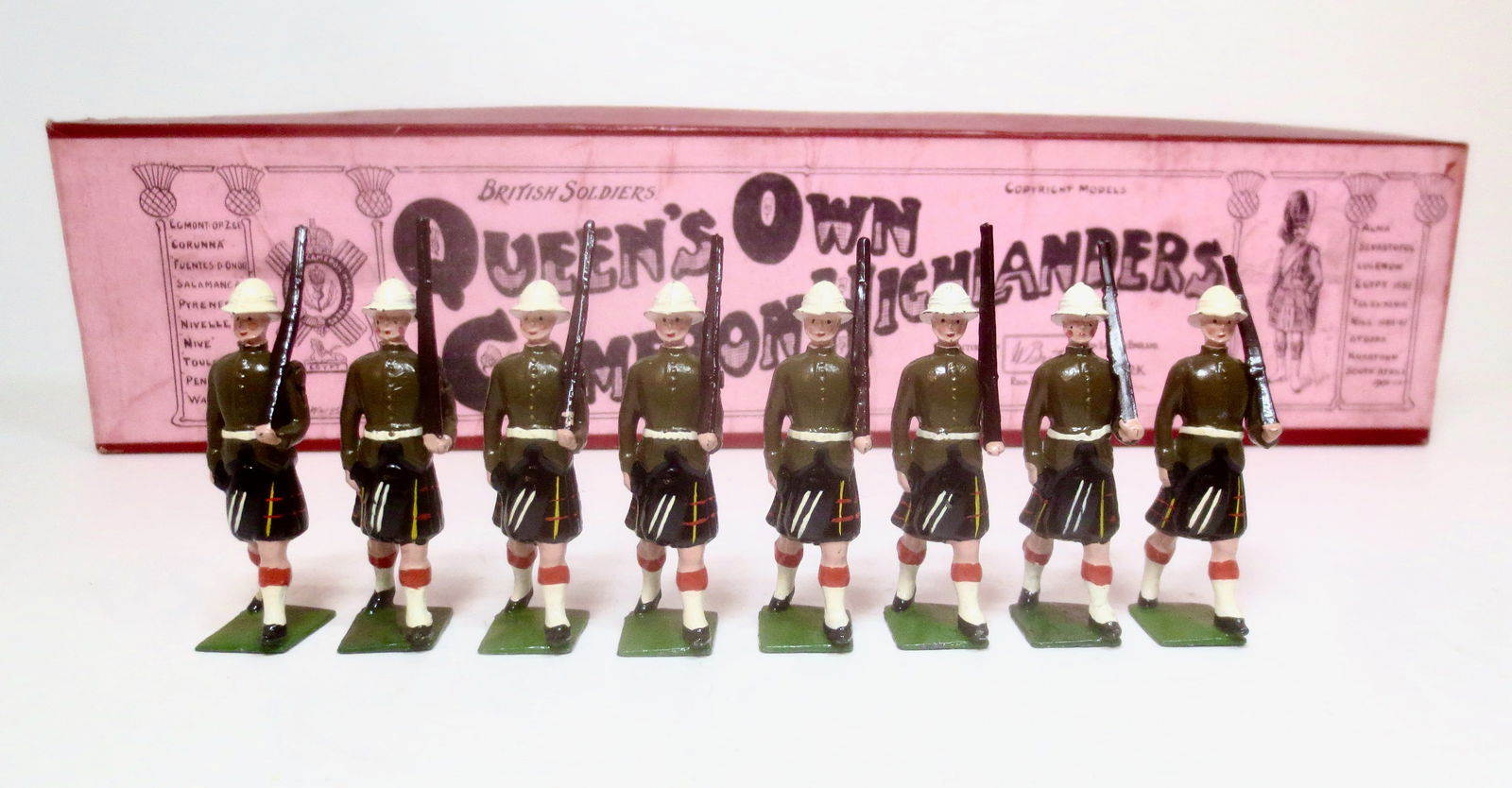 Britains #114 Queen's Own Cameron Highlanders (1 of 1)