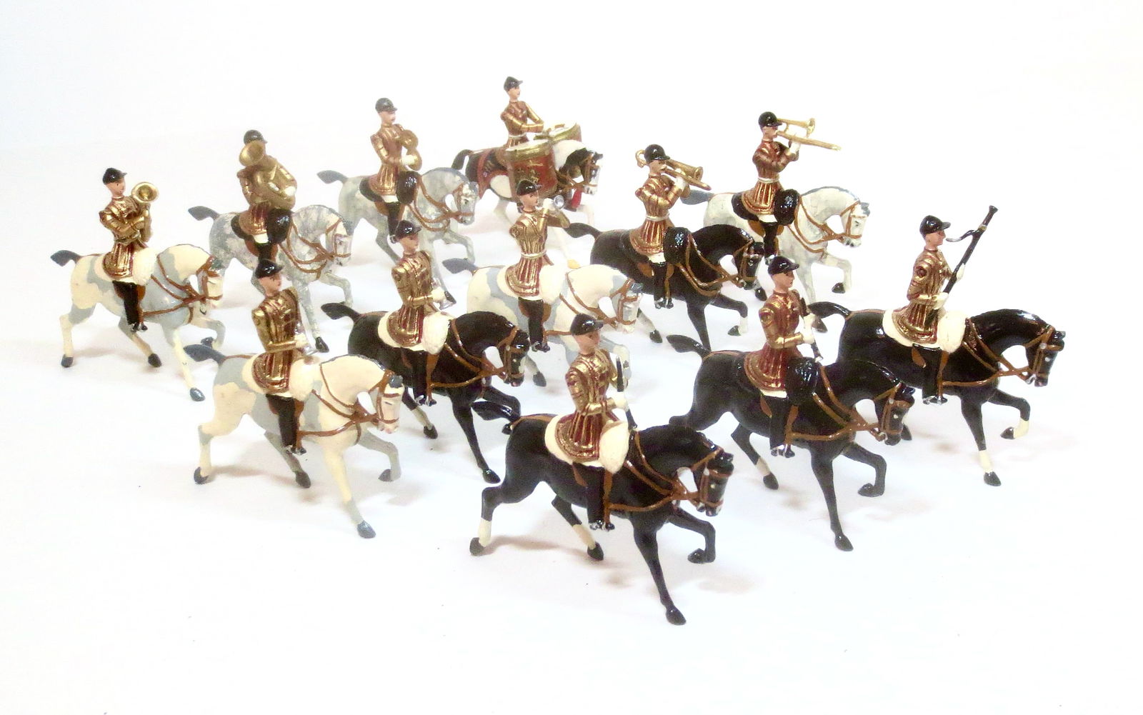 Britains #101 Mounted Lifeguards Band (1 of 1)