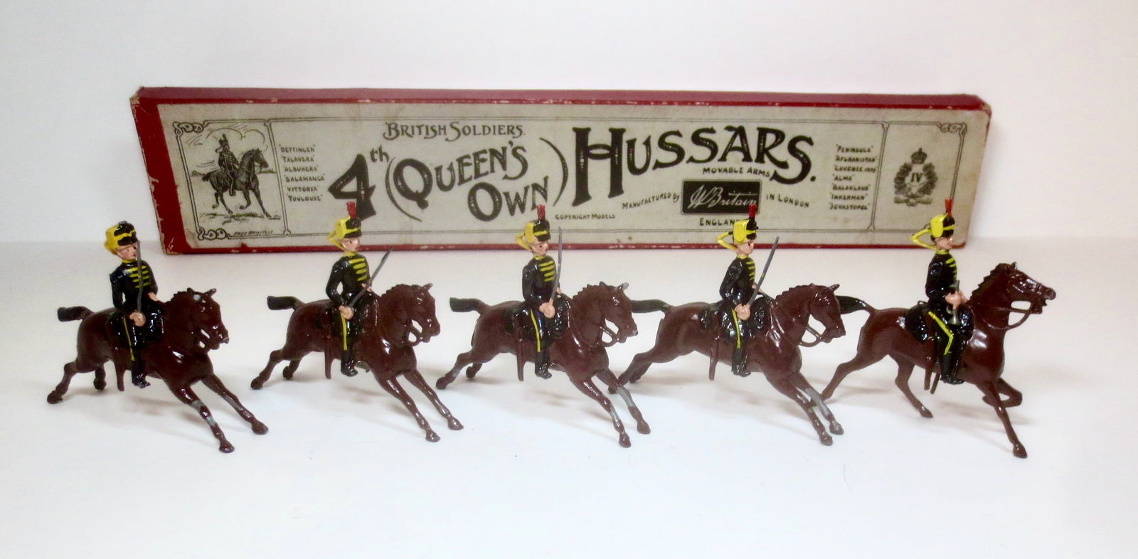 Britains #8 4th Queen's Own Hussars (1 of 1)