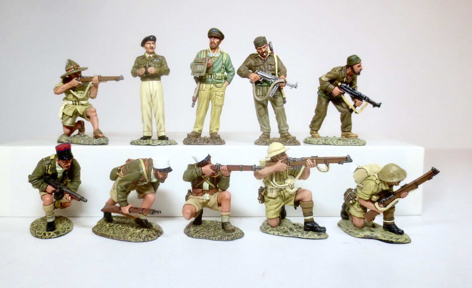 King & Country WW2 8th Army Assortment (1 of 1)