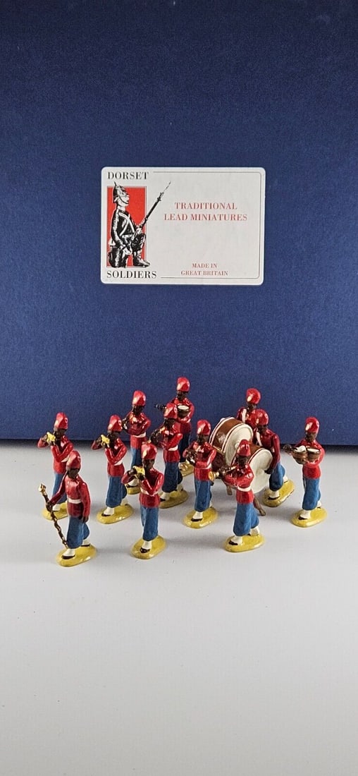 Dorset Toy Soldiers Republic of Chad Band: Dorset Toy Soldiers of the United Kingdom - Bands of the World - Republic of Chad Band. Mint in original box, 12 pieces.
