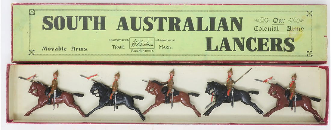 Britains set #49, South Australian Lancers (1 of 1)