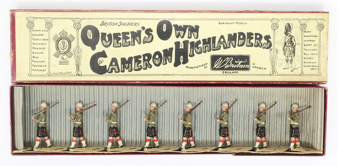 Britains set #114, Cameron Highlanders (1 of 1)
