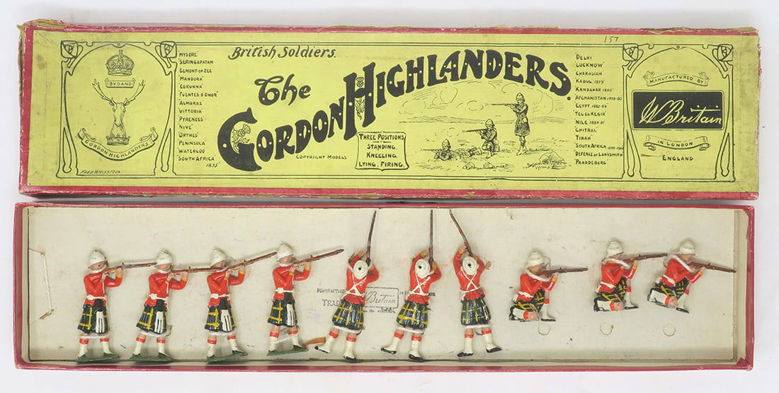 Britains set #157, Gordons firing, (1 of 1)