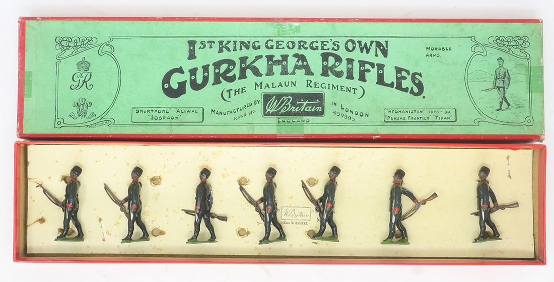 Britains set #197, Gurkha Rifles (1 of 1)