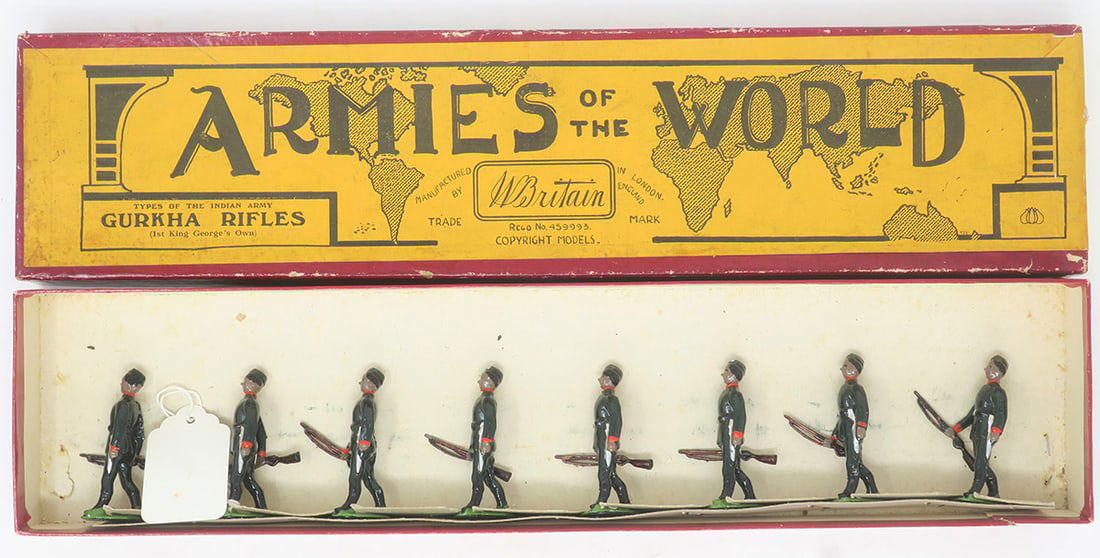 Britains set #197, Gurkha Rifles (1 of 1)