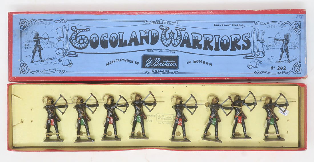Britains set #202, Togoland warriors (1 of 1)