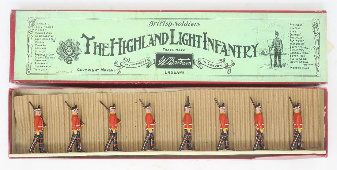 Britains set #213, Highland Light Infantry (1 of 1)
