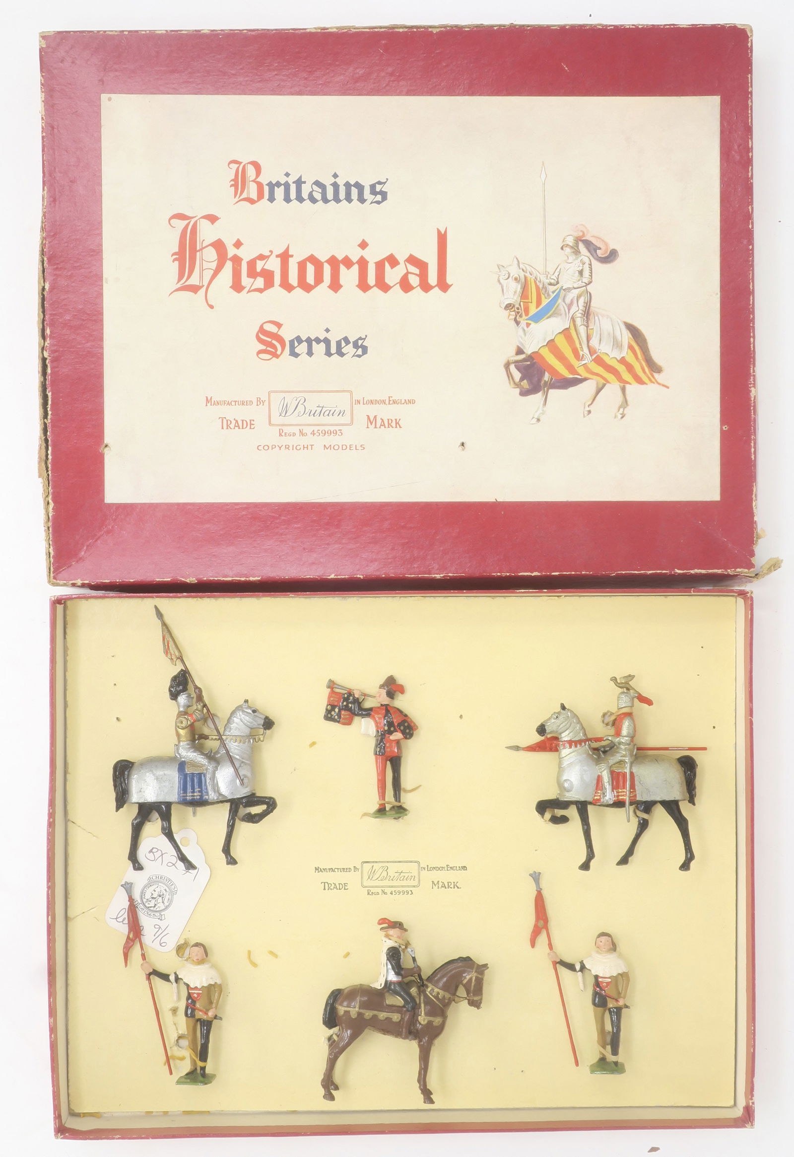 Britains set #1258, Tournament Knights (1 of 1)