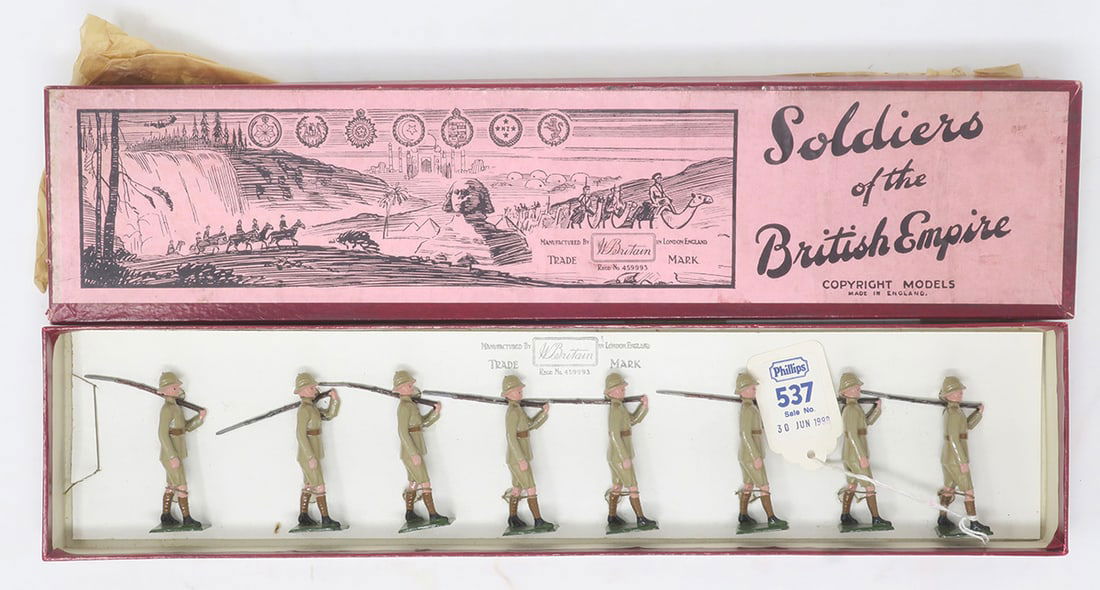 Britains set #1294, British Infantry, (1 of 1)