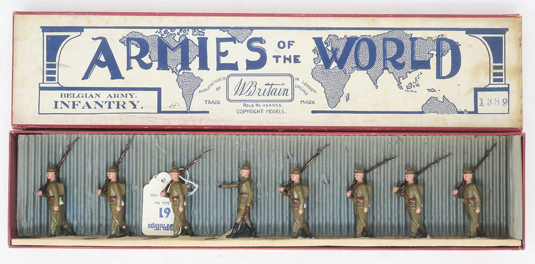 Britains set #1389, Belgian Infantry (1 of 1)