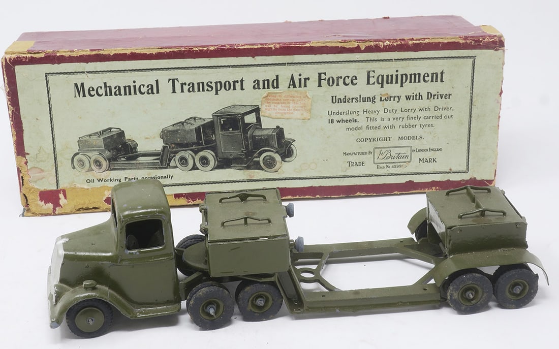 Britains set #1641, Underslung Lorry with driver (1 of 1)