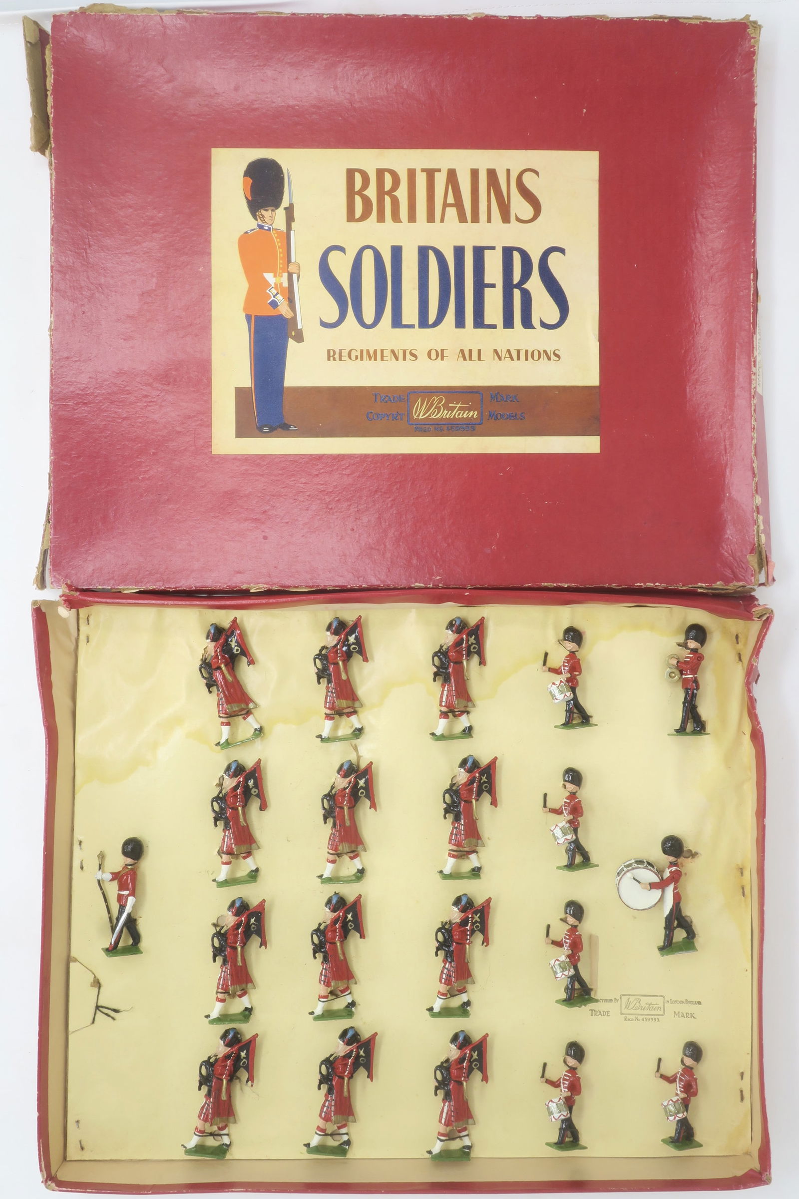 Britains set #1722, Pipes and Drums (1 of 1)