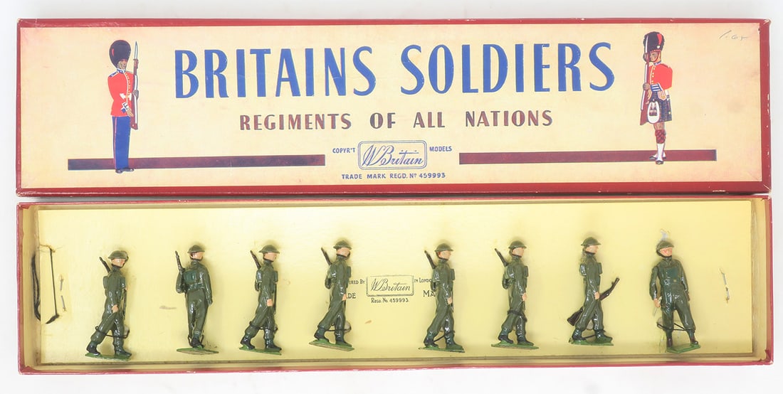 Britains set #1858, British Infantry (1 of 1)