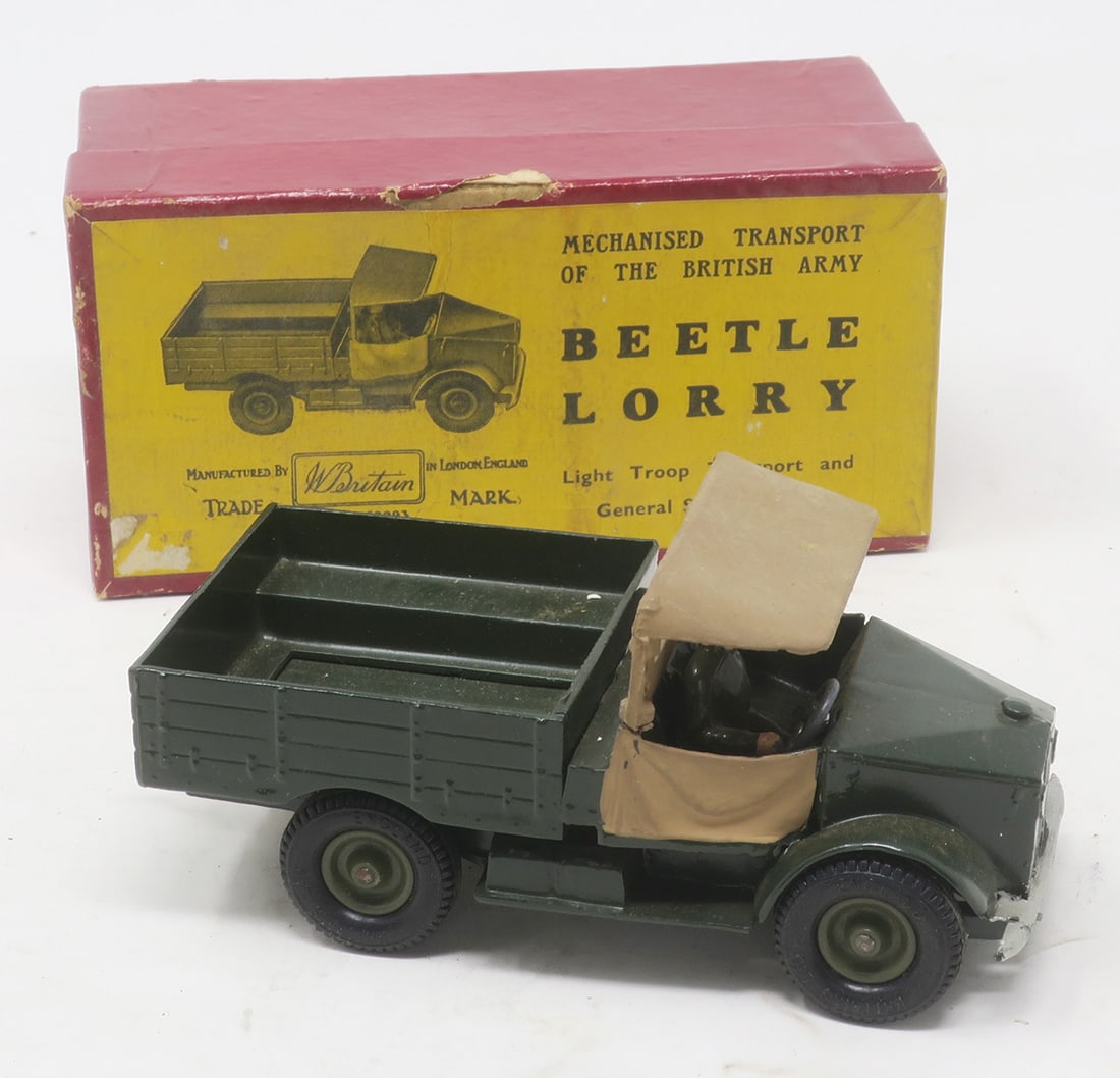 Britains set #1877, Beetle Lorry with driver (1 of 1)
