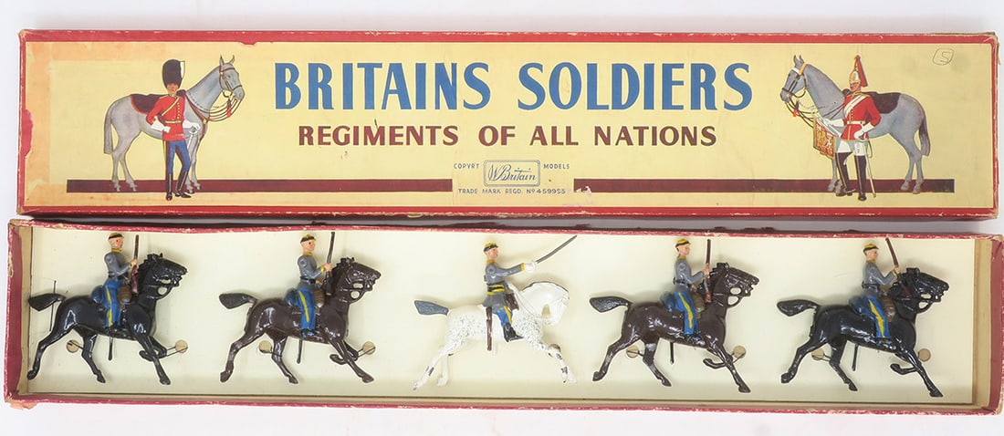Britains set #2055, Confederate Cavalry (1 of 1)