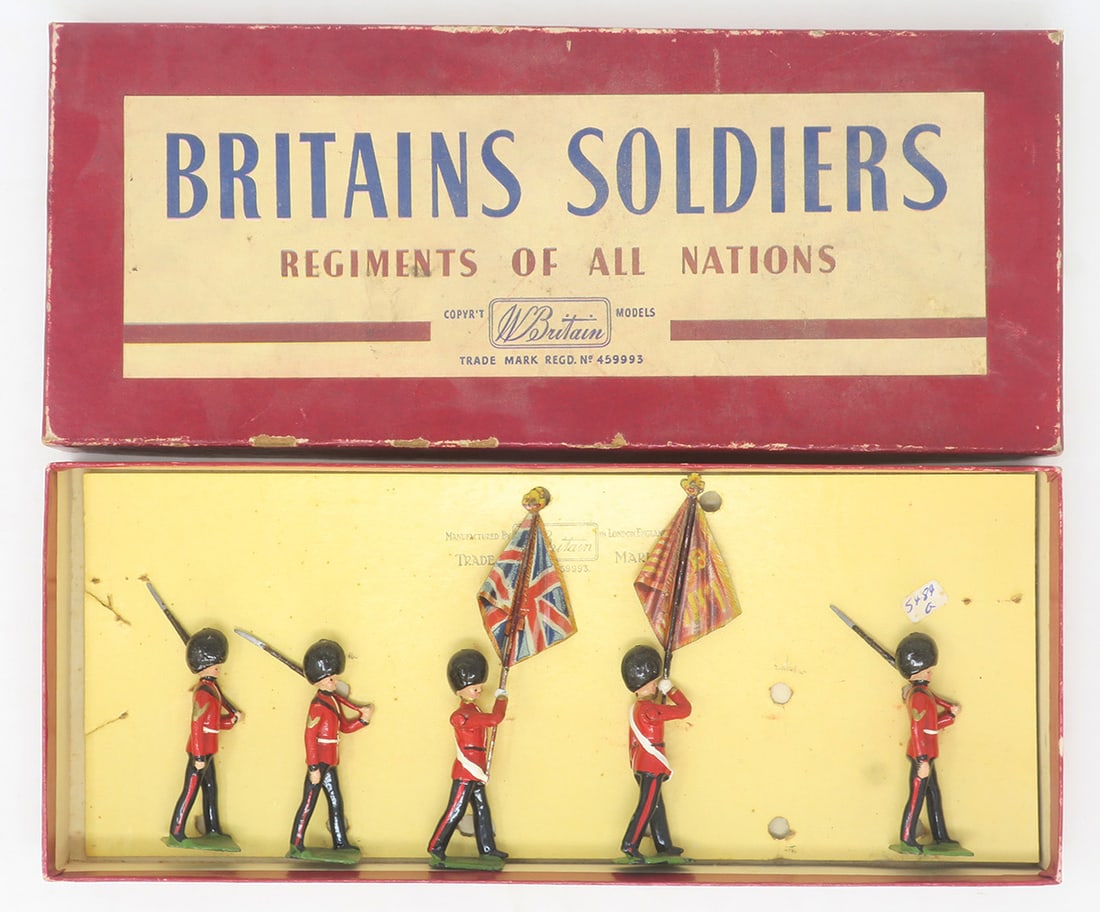 Britains set #2084, Scots Guards Colour Party (1 of 1)