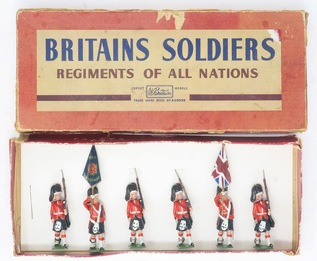 Britains set #2111, Black Watch Colour Party (1 of 1)