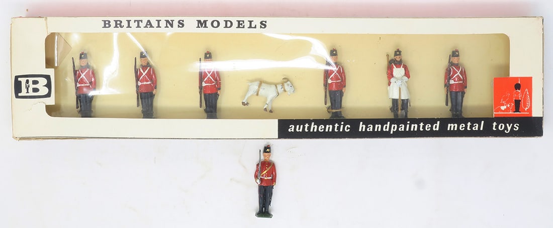 Britains set #9155, Fort Henry Guards and mascot (1 of 1)
