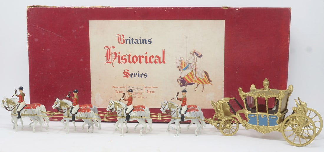 Britains set #9401, State Coach in original  box (1 of 1)
