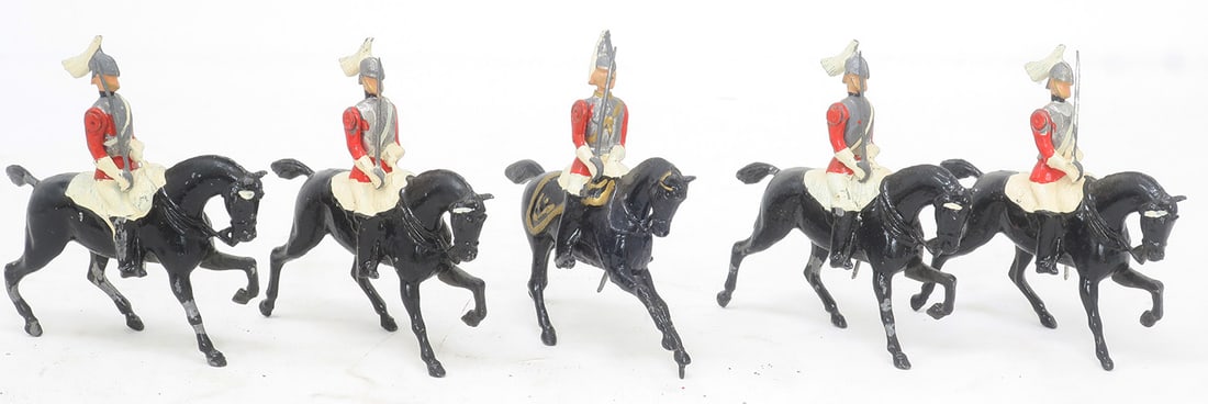 Britains set #1, Life Guards with officer (1 of 1)