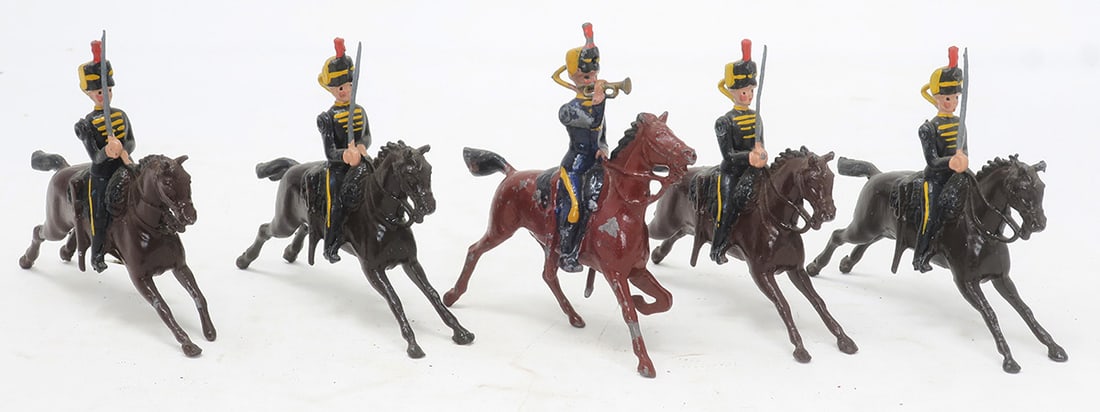 Britains set #8, 4th Hussars with earlier (1 of 1)