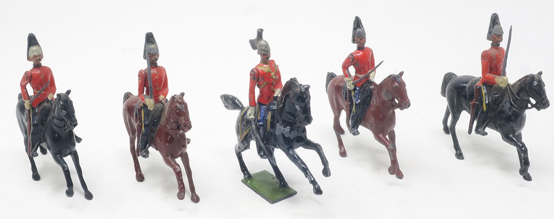 Britains set #31, 1st Dragoons with officer (1 of 1)