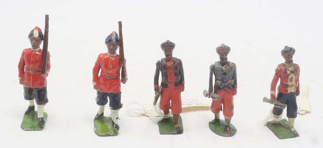 Britains from set #67, & 68, Indian Infantry (1 of 1)