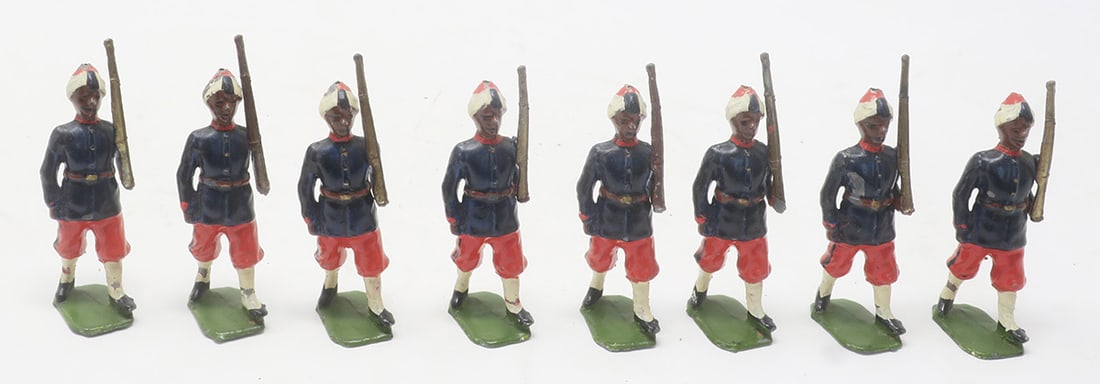 Britains set #68, Bombay Infantry, larger figure (1 of 1)
