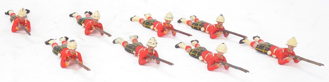 Britains set #118, Gordons lying firing (1 of 1)