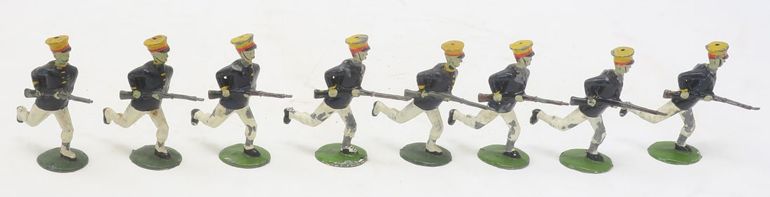 Britains set #134, Japanese Infantry charging, (1 of 1)