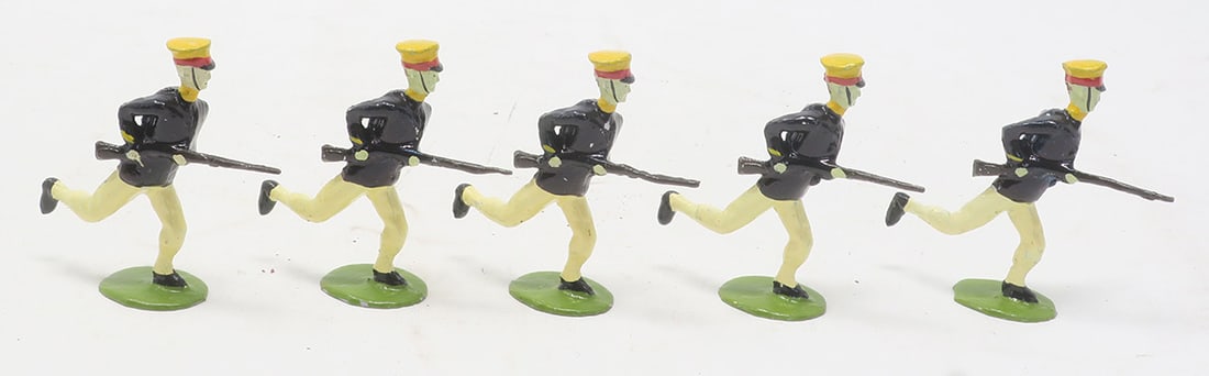 Britains set #134, Japanese Infantry charging, (1 of 1)