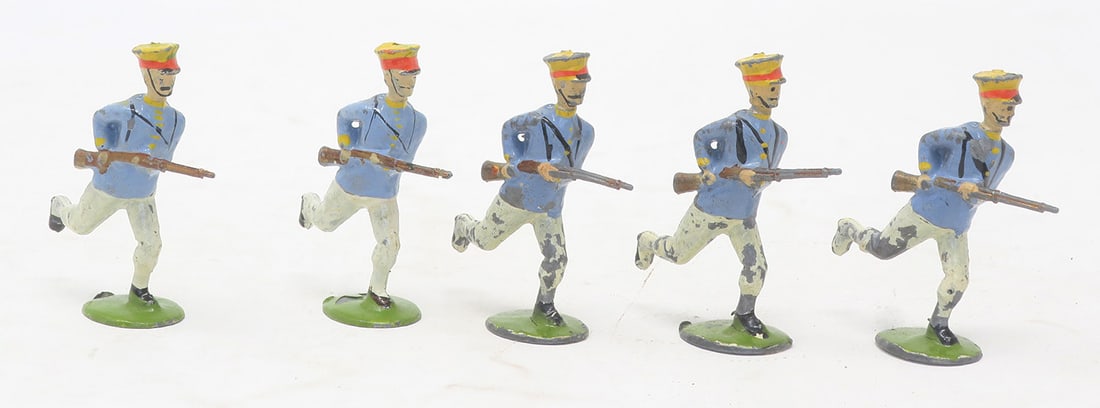 Britains set #134, Japanese Infantry charging, (1 of 1)