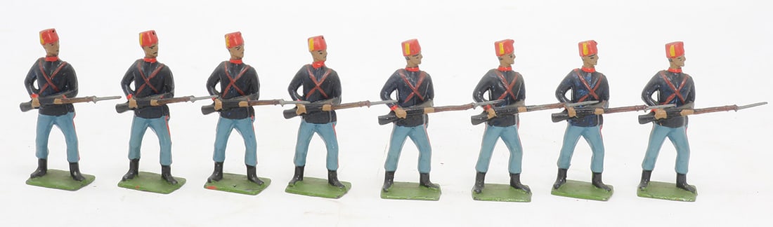 Britains set #167, Turkish Infantry at the ready (1 of 1)