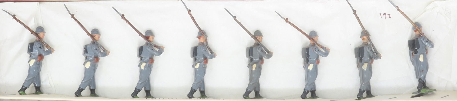 Britains set #192, French Infantry at the slope (1 of 1)