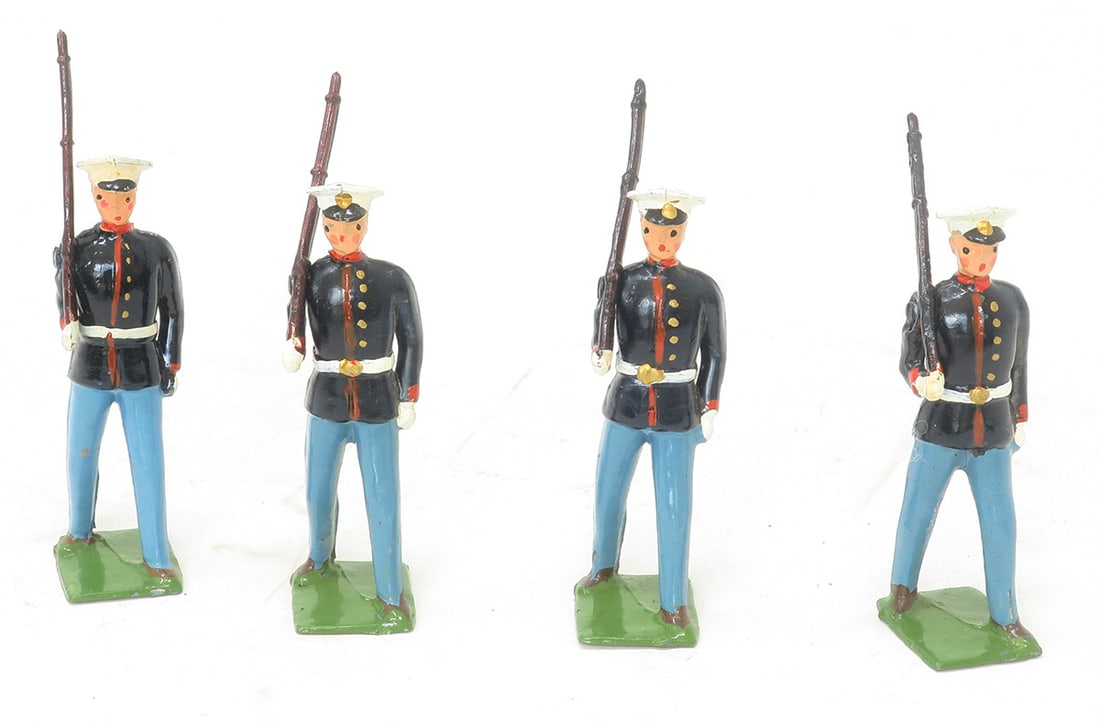 Britains from set #228, US Marines at the slope (1 of 1)