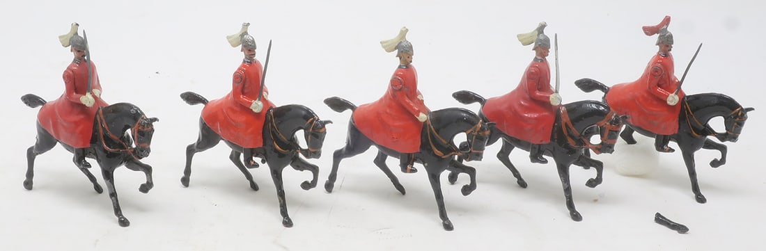 Britains set #400, Life Guards in Winter dress (1 of 1)