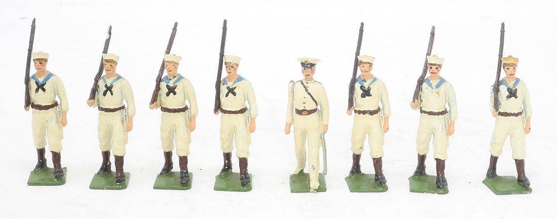 Britains set #1253, US Whitejackets at slope (1 of 1)