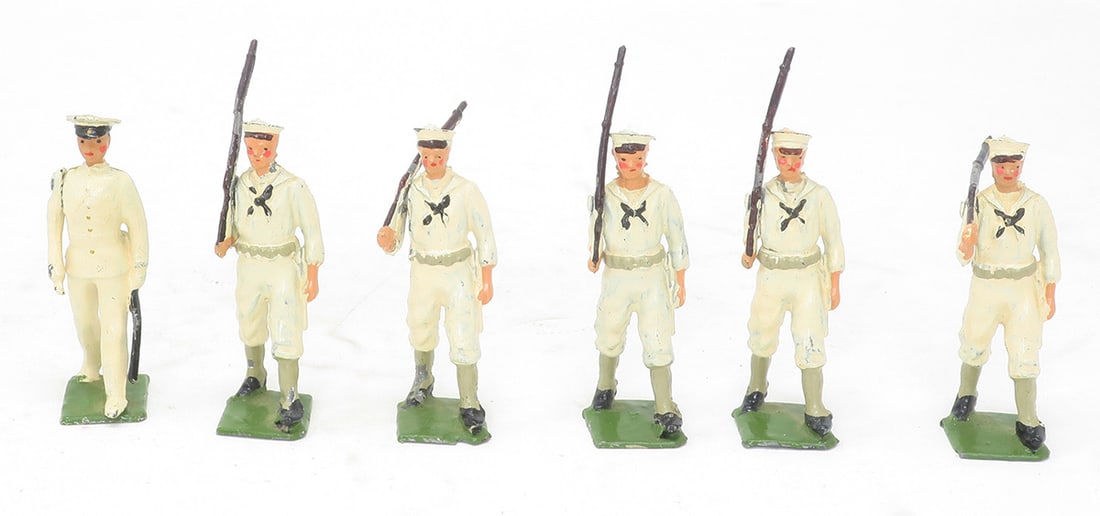 Britains set #1253, US Whitejackets at slope (1 of 1)