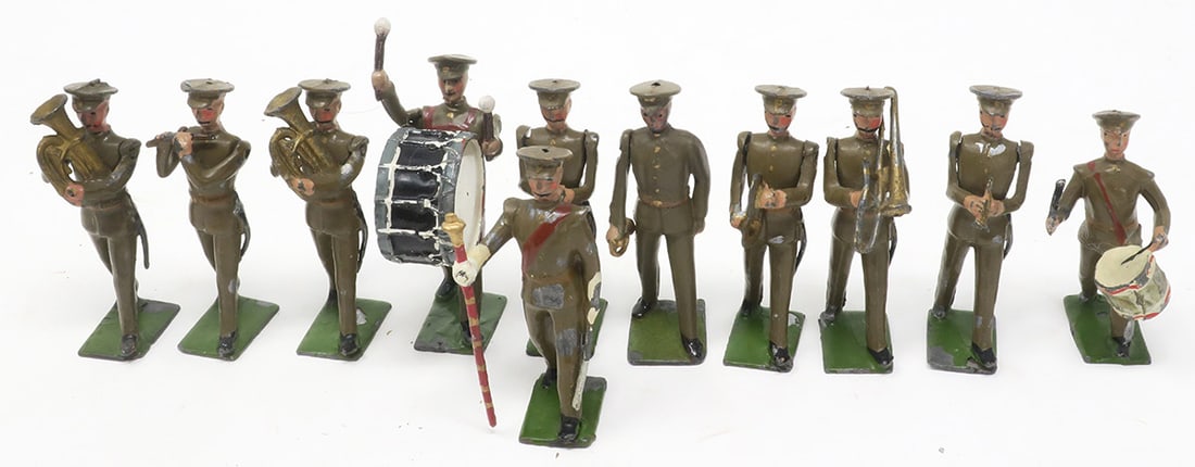 Britains set #1290, Band of the Line in service (1 of 1)