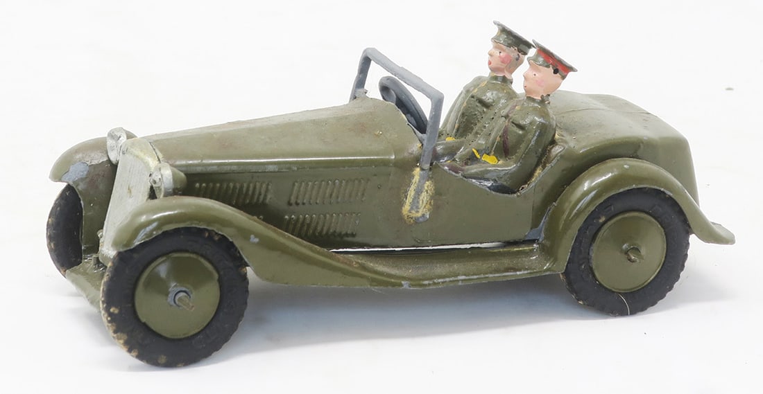 Britains set #1448, Staff car with driver (1 of 1)