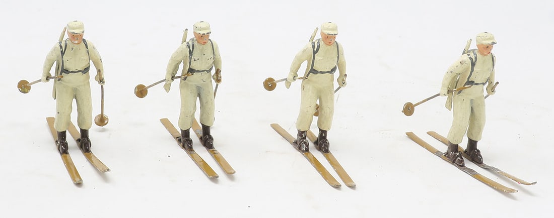 Britains set #2017, Ski troopers, (1 of 1)