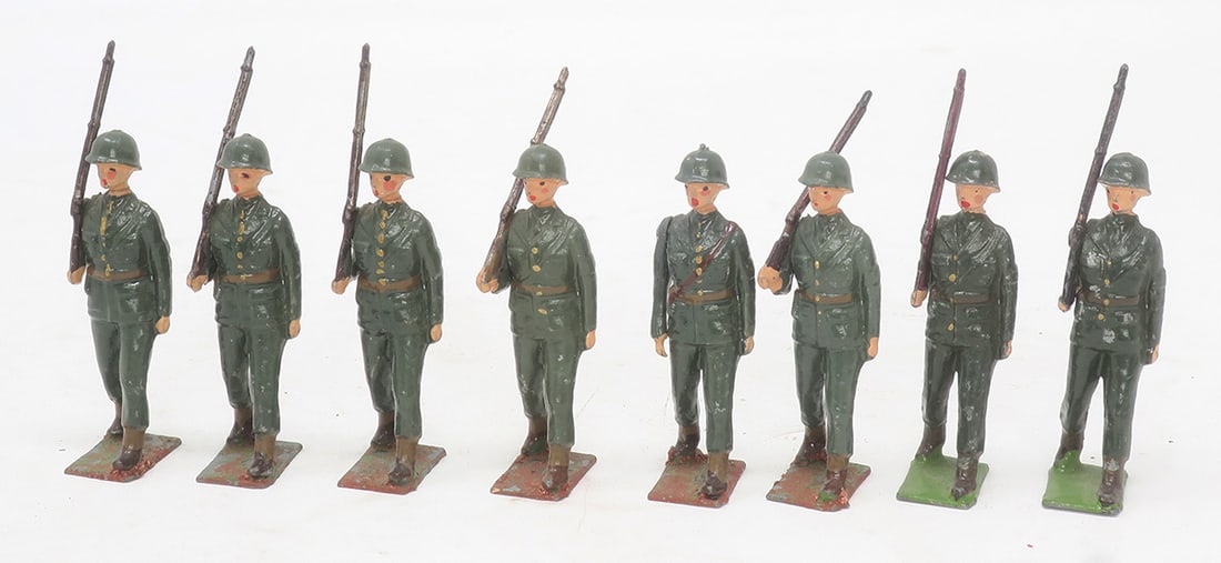 Britains set #2033, US Infantry at the slope (1 of 1)