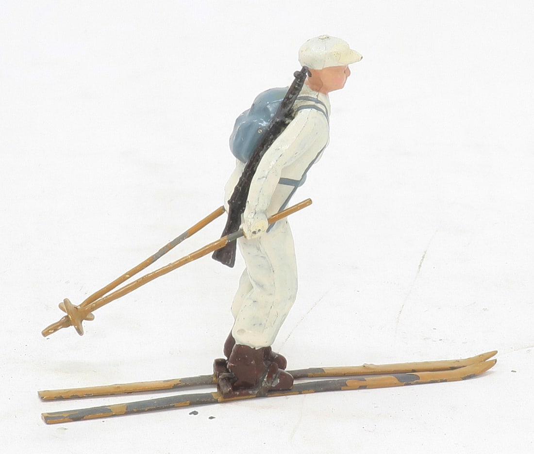 Britains set #2037, Ski trooper, (1 of 1)