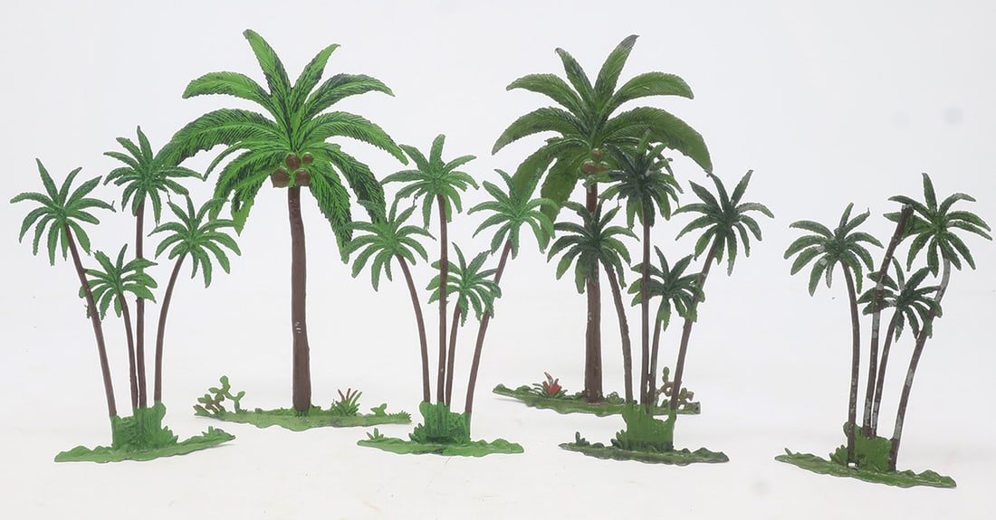 Britains set #2046, Coconut and Date Palms, (1 of 1)