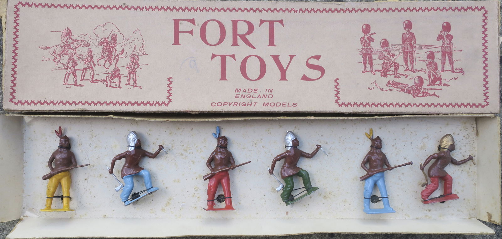 Britains, Fort Toys Indians (1 of 1)
