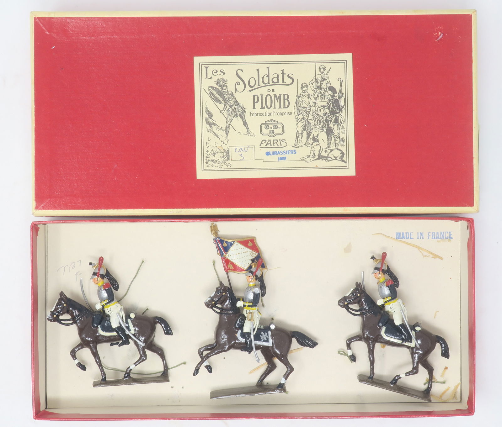 CBG Mignot, Cuirassiers with standard bearer (1 of 1)